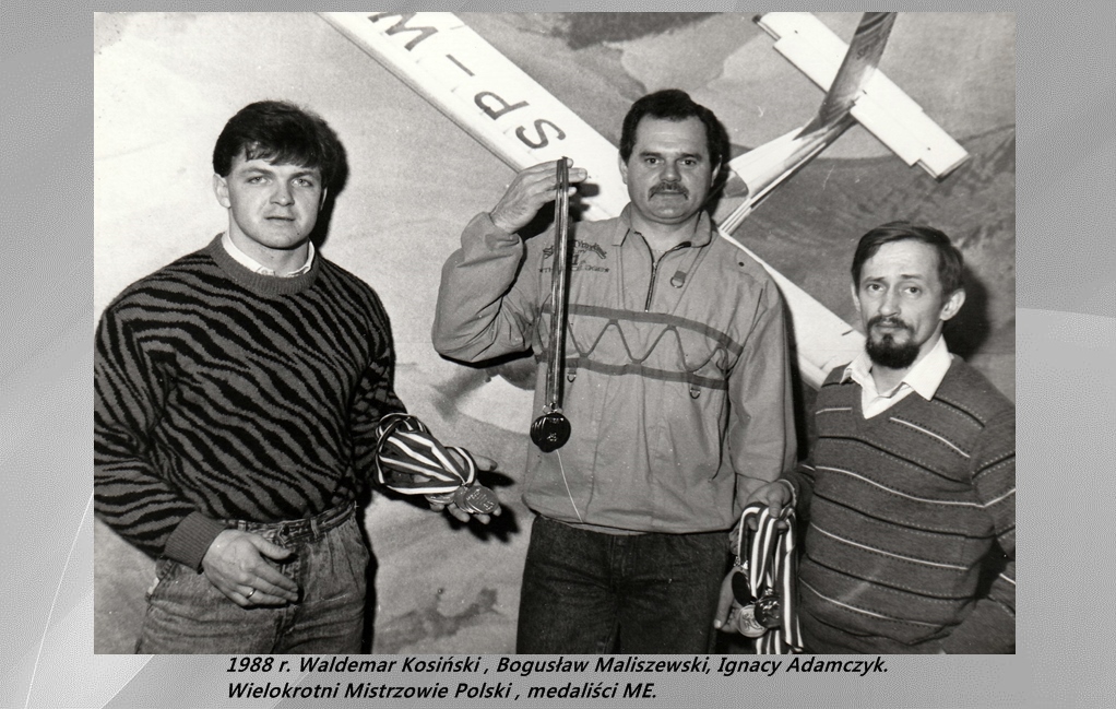 1988, Waldemar Kosiński, Bogusław Maliszewski, Ignaczy Adamczyk. Wielokrotni Mistrzowie Polski, medaliści ME